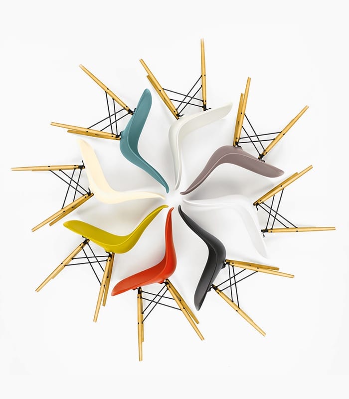 Eames plastic side chair - Gambar 4