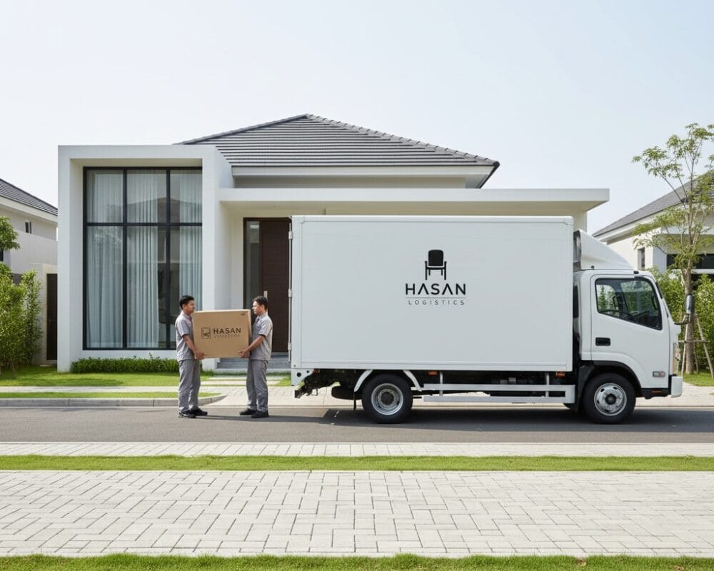 Ekspedisi truk hasan furniture Jepara