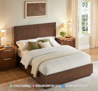 Inspirasi Kamar Tidur Mewah dengan Ranjang Jati Hasan Furniture