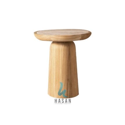 jual side table jati top marmer mewah hasan furniture
