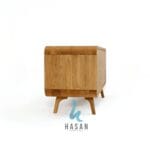 Detail Sudut Kapsul Sideboard Jati