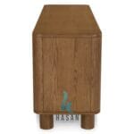 Sideboard Jati Minimalis Retro (Curved Design) - Gambar 4