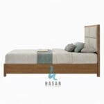 Jati Storage Bed Upholstered Headboard - Gambar 4